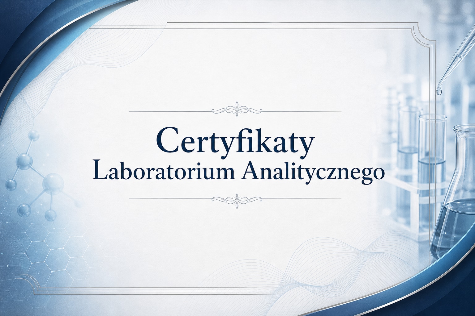 Certyfikaty Laboratorium Analitycznego