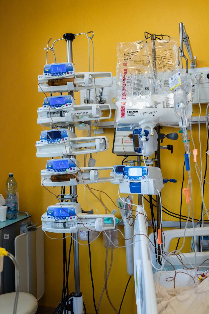 Zaplecze Oddziału Anestezjologii i Intensywnej Terapii
